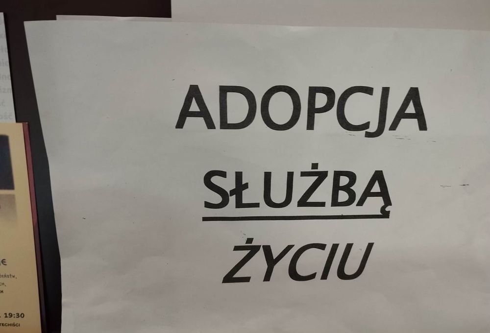 Adopcja służbą życiu